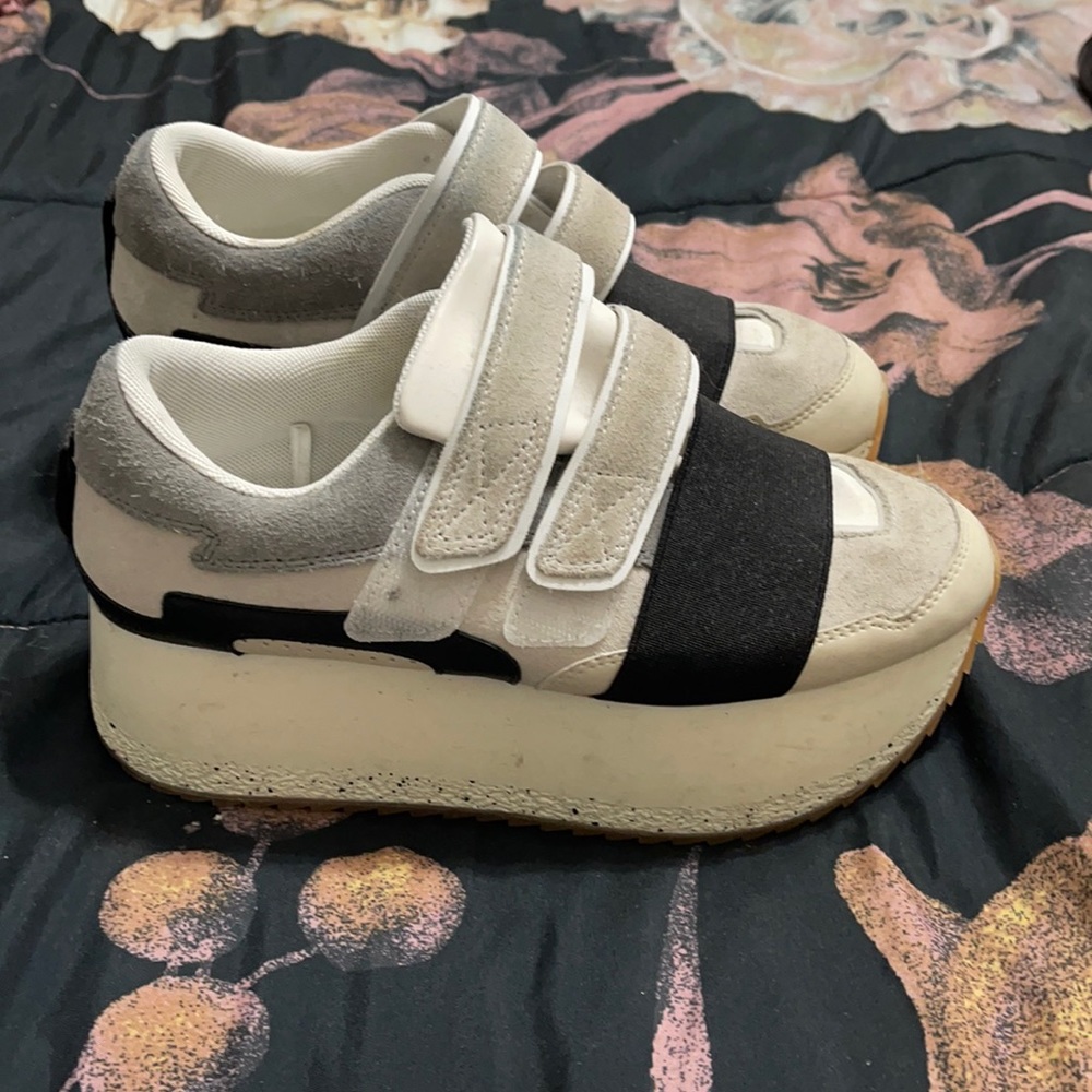 ZARA platfrom sneakers